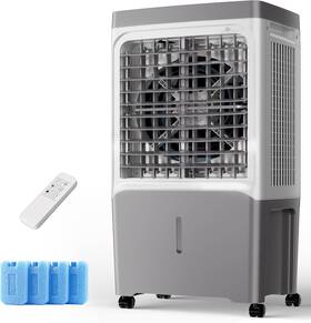Jh-316y-1 Uthfy Swamp Cooler 2800 Cfm Evaporative Air 7 Gal Water Tank 4 Ice Packs 36 Inch