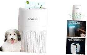 Uvx-01 Uvixen Air Purifiers For Home - Mini Purifier With Hepa Filter- Usb Operated