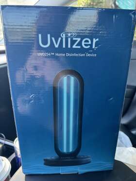 Uvo254 Uvlizer Home Disinfection Tower Device Remote Uvgi Ozone Allergy Relief