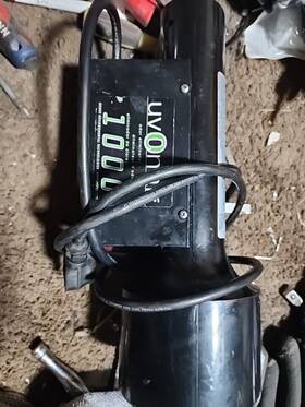 Cd-1000-2 Uvonair 10 Inch Inline Ozone Generator For Parts