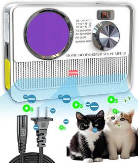 Vedawind 705353369537 Air Purifiers For Home 3-in-1 With Ozone Ionizers And U Light Safe Pets &
