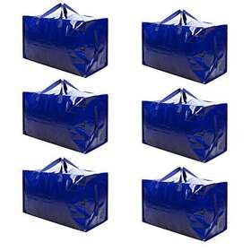 Veno 795758922796 6 Pack Heavy Duty Oversized Storage Bag For Moving College Dorm Travel Inch