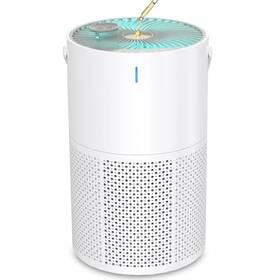 1095 Venrk 607604338296 Air Purifier Home Large Room Up To Ft H13 True Hepa Filter - White