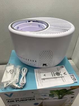 Vrt-4in1-pdi-86 Verta Air V1 Auto Purifier And Self-watering Planter - White