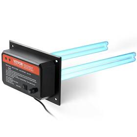 Vevor 197988483427 Hvac Air Purifier Whole House 72w 16inch Uv Light In Duct For Ac Systems
