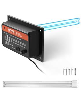 Vevor 197988484516 Air Purifier Whole House 36w 16in Uv Light In Duct For Hvac Ac Filter
