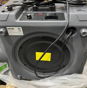Kqxdqj3800cfmyp0kv1 Vevor Air Scrubber With 3-stage Filtration 800 Cfm