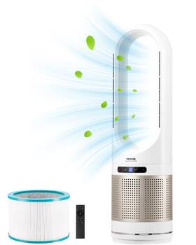 Uml-046jr Vevor 34 Inch Oscillating Tower Fan 8h Timer 16.4ft/s High Velocity