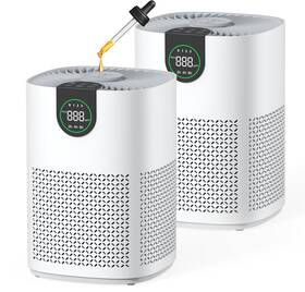 69c27b25dc3dd9d440b72829 Vewior 2 Pack Air Purifiers For Home Bedroom Large Room Up To 1200 Sq