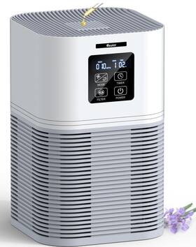 Cleanair-a1 Vewior Air Purifier Filter Low Noise Digital 3-stage Nob