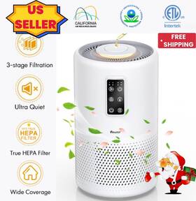 Vewiora2n-1 Vewior Air Purifier Home Large Room H13 True Hepa Filter Cleaner Pet Dust Pollen