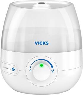 Vul525 Vicks Mini Filter Free Cool Mist Humidifier Small Room Variable White