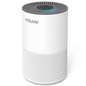 Vk-6105 Vissani Hepa 3-stage Air Purifier For Small Room 130sq. Ft. In White