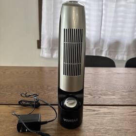 Vivitar Sap012wht Desktop Air Purifier /two-speed Control Dial With Whisper And Turbo Fan