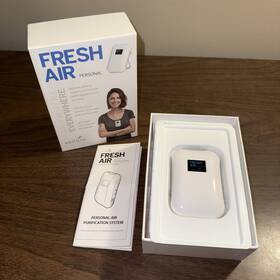 A1017a Vollara Fresh Air Personal Breathing Rechargeable Lightweight Purifier