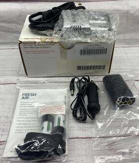 C102182l Vollara Fresh Air Buddy Personal Rechargeable Purifier With Batteries And Charger