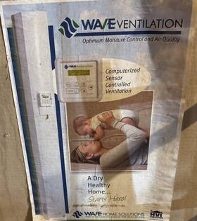 Wv-scbt-2 Wave Ventilation Whole Home Solutions Dehumidifier And Air Purifier