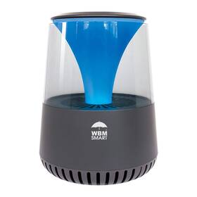 Wbm Smart 840162305762 Hepa Air Purifier With Bluetooth Speaker Black