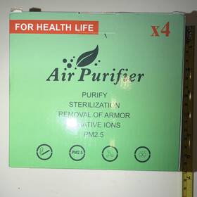 X004px8wx1 Wdalaa Plug-in Travel Size Air Purifier Negative Ions Pm2.5 Portable Green