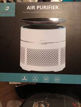 Ap-t9 We Guard Air Purifier By Weguard - Model True Hepa Removes 99.97% Of Particles