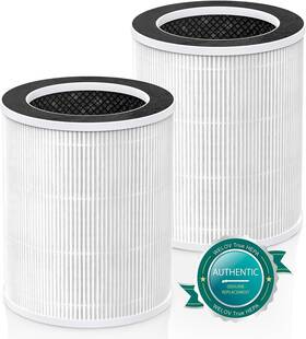P100-rf Welov 2-pack P100 Air Purifier Replacement Filter 3-in-1 H13 True Hepa -new