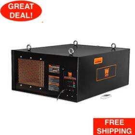 322186483 Wen Remote-controlled Industrial-strength Air Filtration System 750/950/1270 Cfm