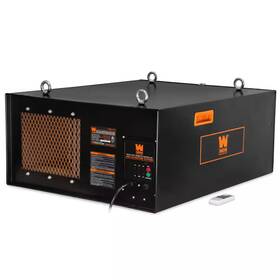 Wen 705354021397 3-speed Remote-controlled Industrial-strength Air Filtration System 556/702/104