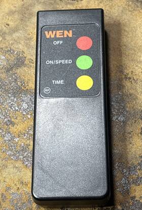Wen 744110388657 3-speed Air Filtration System 300/350/400 Cfm Remote Control Only Works