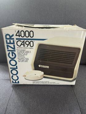 94005 Westclox Vintage Ecologizer Air Filtration System Clean Plug In Tested Works