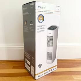 Wpt80p Whirlpool Whispure Tower Air Purifier Hepa Filter Open Box Unused