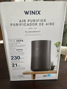 A230 Winix 666945554499 360 All-in-one 4-stage True Hepa Air Purifier With Plasma Wave