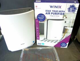 Winix 800949058434 D360 True Hepa 3-stage Air Purifier Aham Verified For 360 Sq Ft