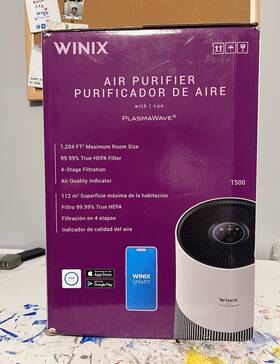Winix Mc0063 T500 True Hepa 4-stage Air Purifier With Plasmawave Wi Fi Alexa/ga