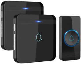 1300 Wireless Doorbell Avantek D-3b Waterproof Door Chime Kit Operating At Over
