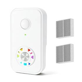 Wb-ion10 Wishbay Air Ionizers For Home Negative Ion Plug In Purifier With Quiet Fan &