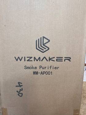Wm-ap001 Wizmaker Air Smoke Purifier New For Laser Engraver