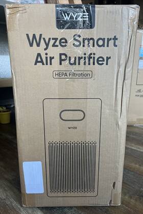 Wyze 810083470986 Air Purifier With Formaldehyde Filter Premium For Home 21db Quiet