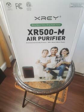 Xr500-m Xrey Air Purifiers Brand New Never Use Open Box Mahogany Finish
