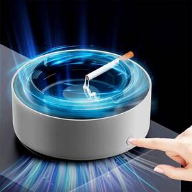 Xugenxes 726084639904 Indoor Ashtray - 2-in-1 Ashless Air Purifier With Filter