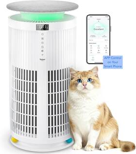 Pkj0011 Yaber Pets Large Air Purifier For Home Hepa App Control