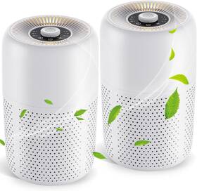 Yariki 744110917765 2 Pack Air Purifiers For Bedroom Home With Aromatherapy Function Small Ai