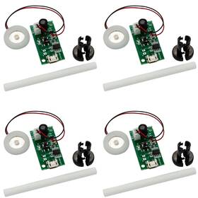 Zgw-67 Yfuset 4pcs 5v Usb Humidifier Atomization Disc Kit With Circuit Board 34.8mm Green
