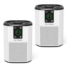 Ap-2000b-w Ykz Beaquicy White Household Air Purifier Two-piece Set Can Be Timed Placed And Aromatherapy