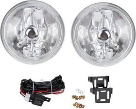 Wq-026 Ylt Auto Pair Of 4 Inch Front Bumper Replacement Universal Fog Light Halogen R