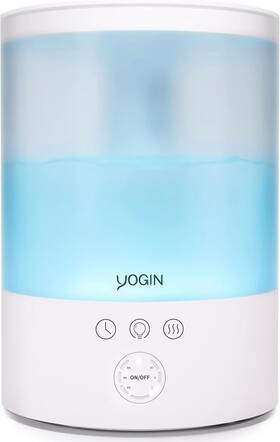 Hu25 Yogin Humidifiers For Bedroom Large Premium Version - Touch Button With Light