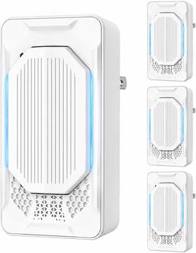 Yoyoboo 445037493426 Home Air Ionizer 4pack Plug In Purifier For Bedroom Silent Filterless