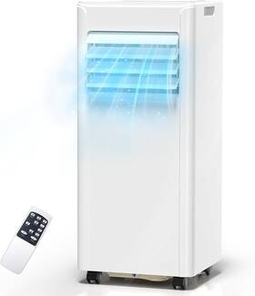 Ol-a016fn05n3 Zafro 8000 Btu Portable Air Conditioner Cools Up To 350 Sq. Ft. Remote White