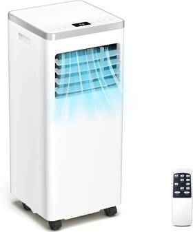 Ol-ba010b-05cd Zafro Ol-ba010b-05cd/e Portable Air Conditioner 8000 Btu Ashrae Cools Up To 350 Sq. Ft. White