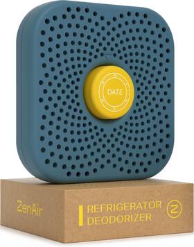 Zenair-fd1 Zenair Fridge Deodorizer Activated Charcoal Odor Eliminator Freezer Freshener