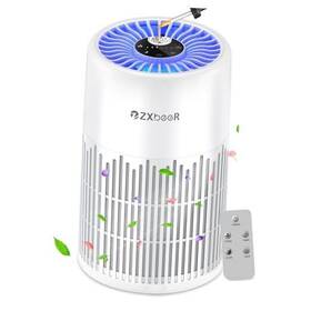 Zxa101 Zhongshan Turbos Technology Co. Ltd. Air Purifiers For Bedroom Home H13 True Hepa Filter 1 Pack All-white